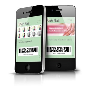 Nail Salon Rewards Mobile Punch Card